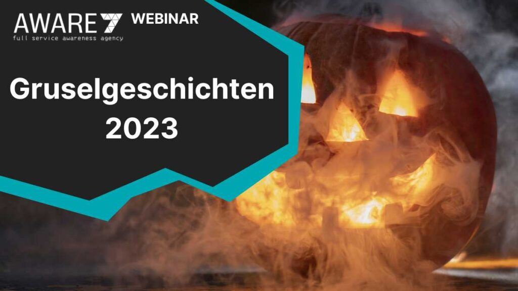 Webinar - Gruselgeschichten 2023