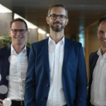 Adrian Wägli, Managing Partner, Eraneos Switzerland; Dr. Carlo Gebhardt; Oliver Vaterlaus, CEO Eraneos (v.l.n.r.)