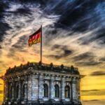 Deutschland Ransomware Flagge Threat Report H2 2023 Cyberangriffe