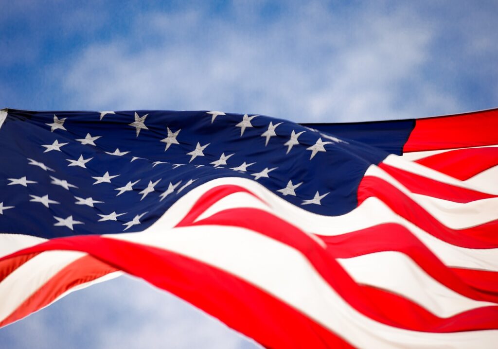 Abschnitt 702 USA Flagge US-Börsenaufsicht