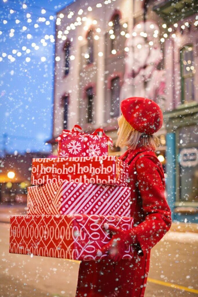 Weihnachten Chrismas Xmas Geschenke Schnee Identitätsdiebstahl