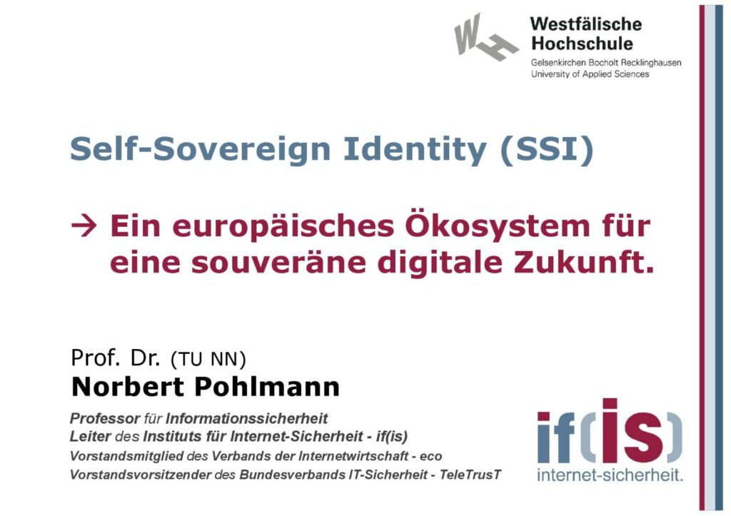Self-Sovereign Identity (SSI) Titelbild