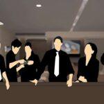 Gruppe von illustrierten Menschen