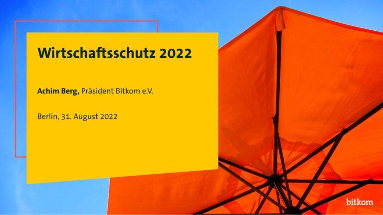 Wirtschaftsschutz 2022