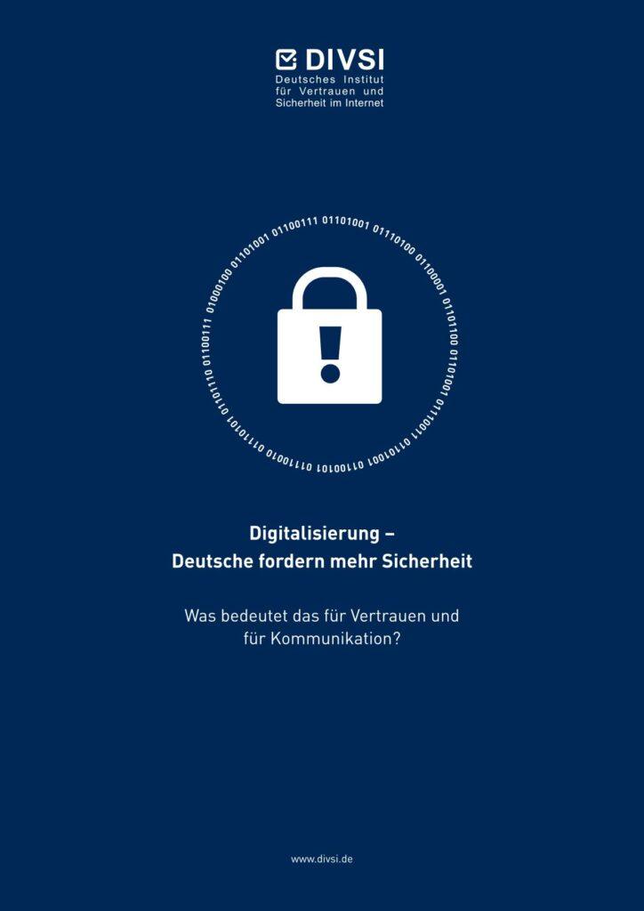 Digitalisierung – Deutsche fordern mehr Sicherheit