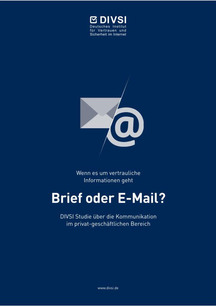 DIVSI-Studie „Brief oder E-Mail?“