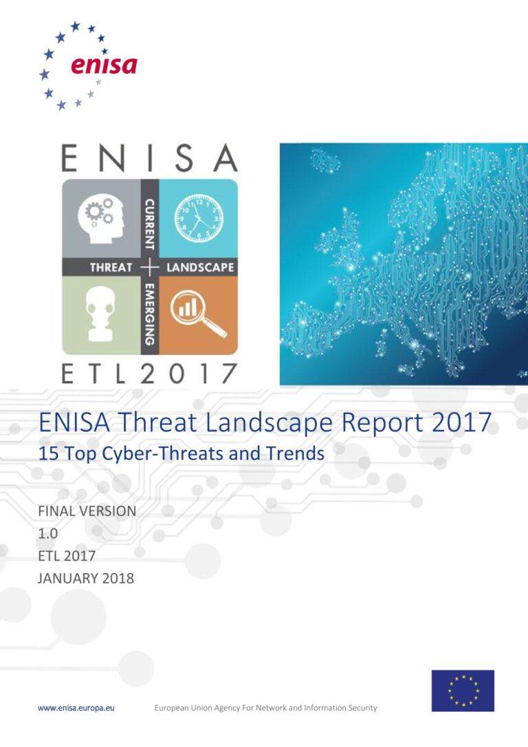 ENISA Threat Landscape Report 2017