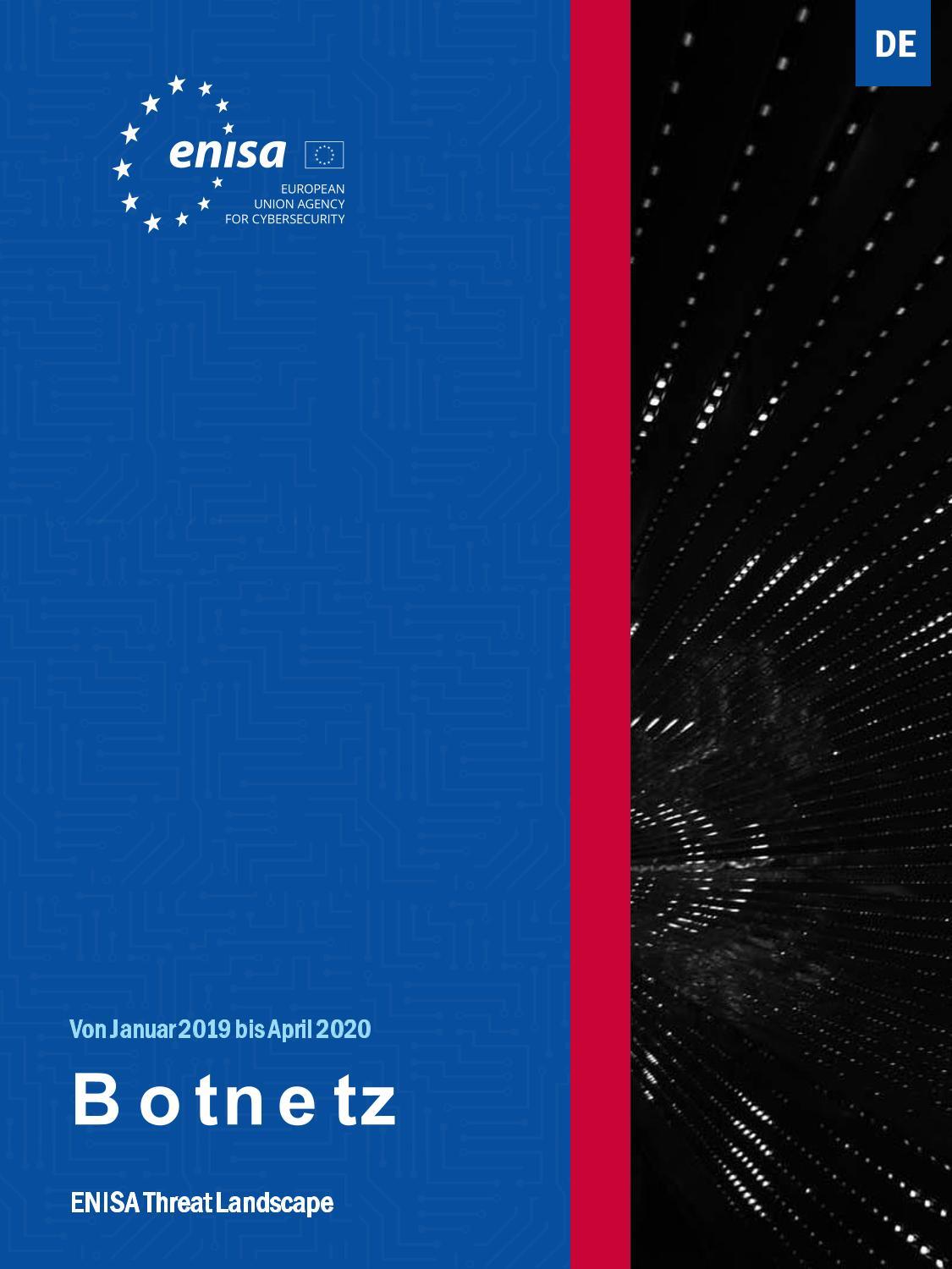ENISA Threat Landscape Report zu Botnetzen