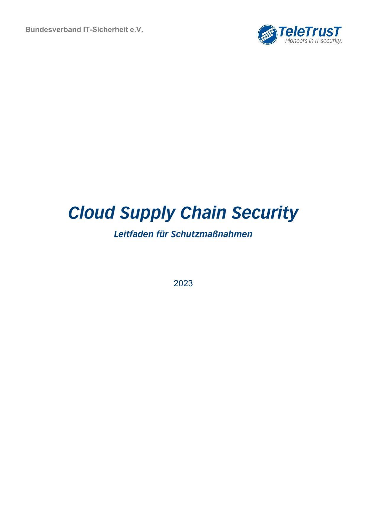TeleTrust_Leitfaden_Cloud_Security_2023