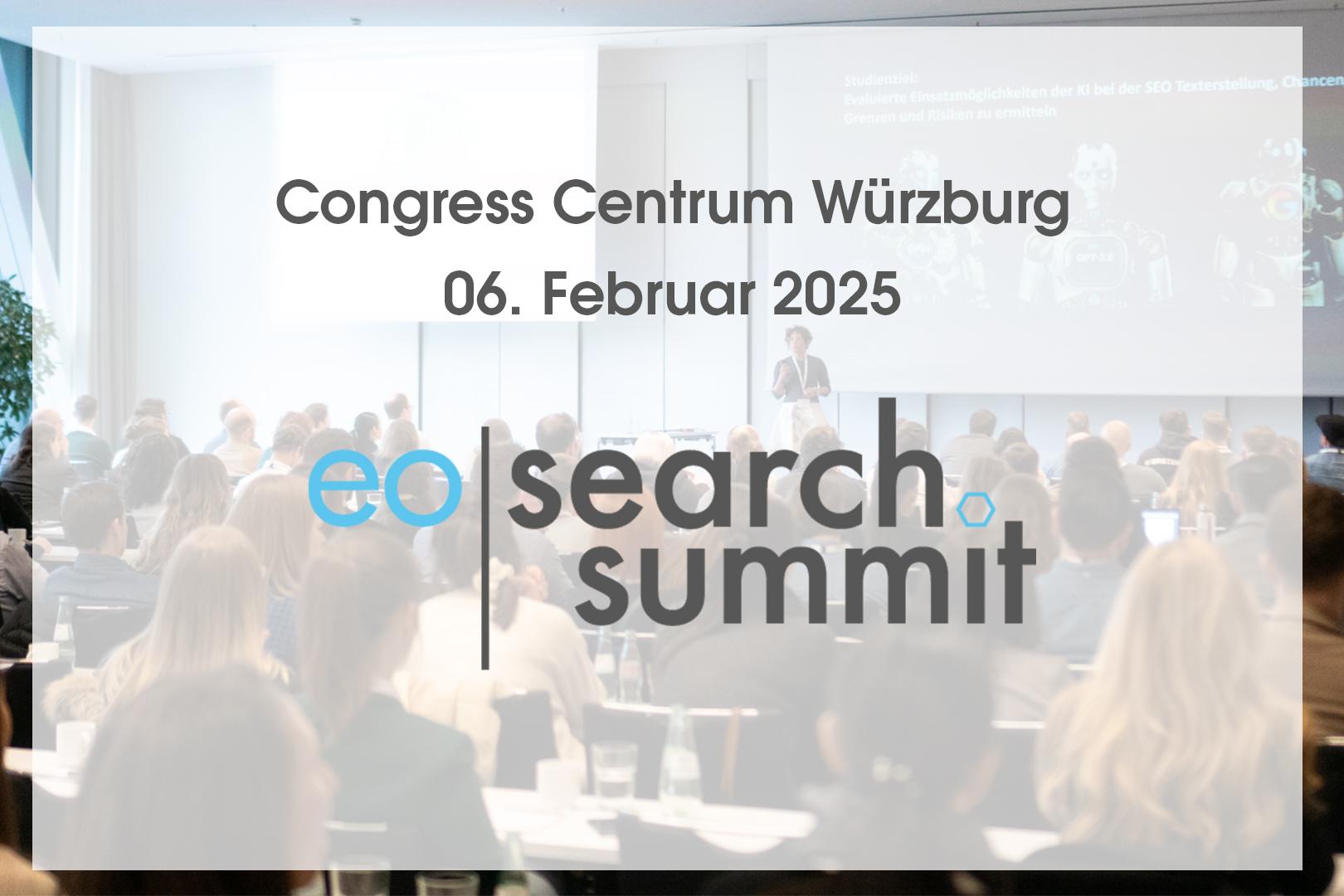 eoSearchSummit – Online Marketing Konferenz in Würzburg am 06.02.2025