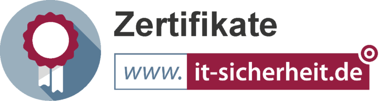 Zertifikate-Logo Marktplatz IT-Sicherheit