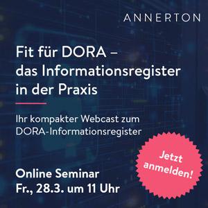 Fit für DORA – das Informationsregister in der Praxis