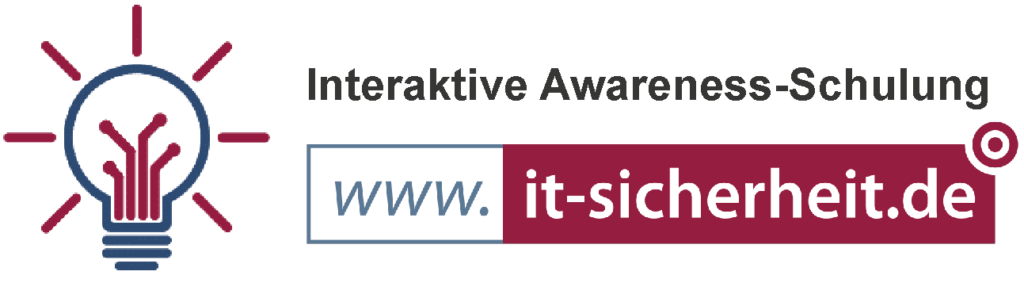Logo Interaktive Awareness-Schulung