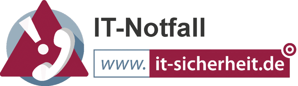 Logo mit Text IT-Notfall