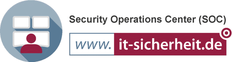 Logo mit Text Security Operations Center