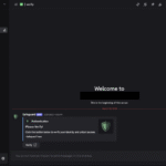 Ein gefälschter Discord-Server, zu dem der Nutzer umgeleitet wird, samt gefälschtem Chat-Bot zu Verifikation des Benutzerkontos (Bild: @Check Point Software)