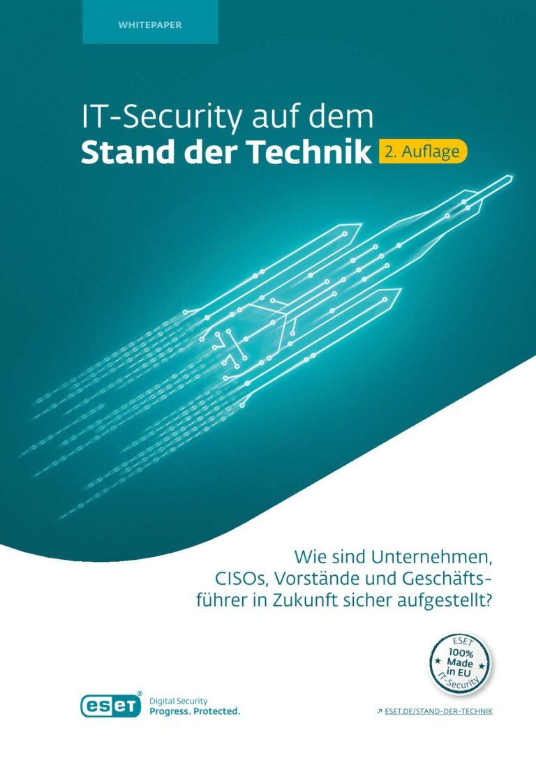 Titelbild ESET - IT-Security auf dem Stand der Technik