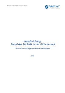 Titelbild TeleTrusT_Handreichung_Stand_der_Technik_2025