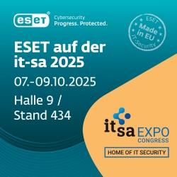 Live von der it-sa 2025: ESET stellt die Vertrauensfrage