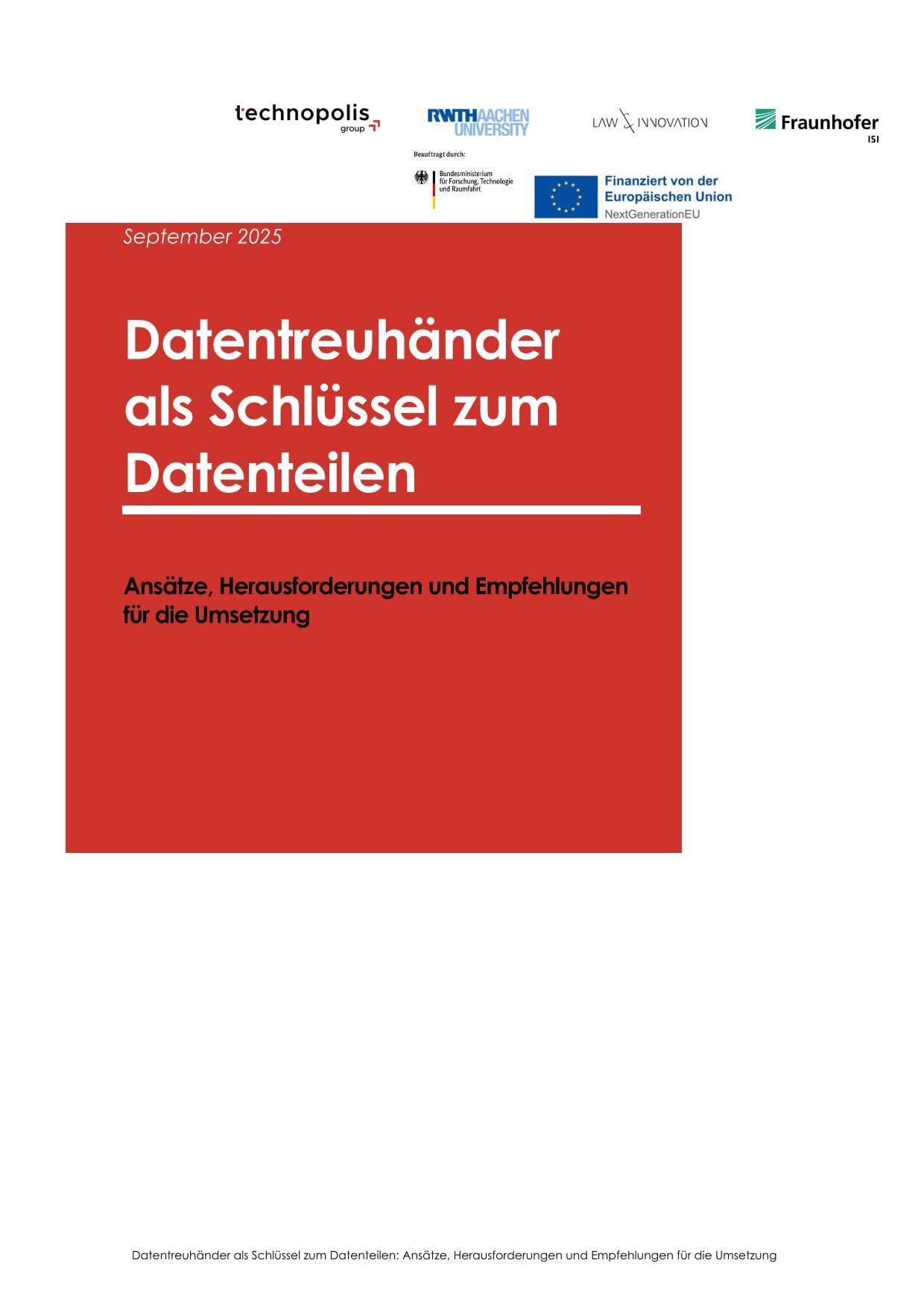 Begleitforschung-Datentreuhandmodelle-Abschlussbericht