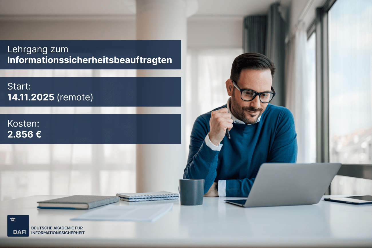 Zertifizierung Informationssicherheitsbeauftragter (ISB, ISO/IEC 27001)