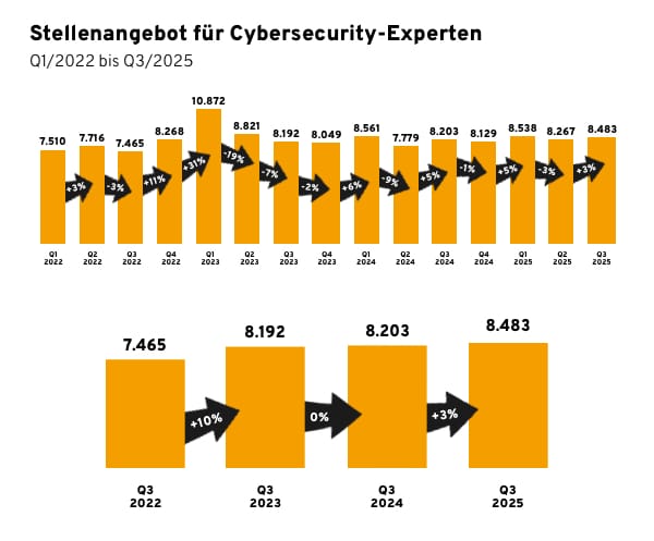 Cybersecurity-Experten: Deutschland sucht immer mehr Fachleute
