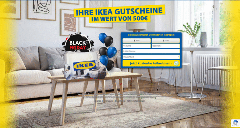 Black-Friday Analyse: Digitaler Betrug im Namen von Ikea, Kaufland, Media Markt, Amazon und Temu in Deutschland