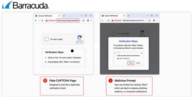 Phishing-Gefahr: Wie gefälschte CAPTCHAs Malware verbreiten