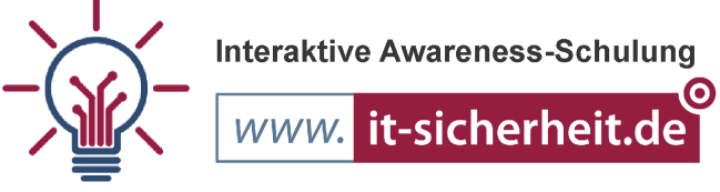 Logo Interaktive Awareness-Schulung