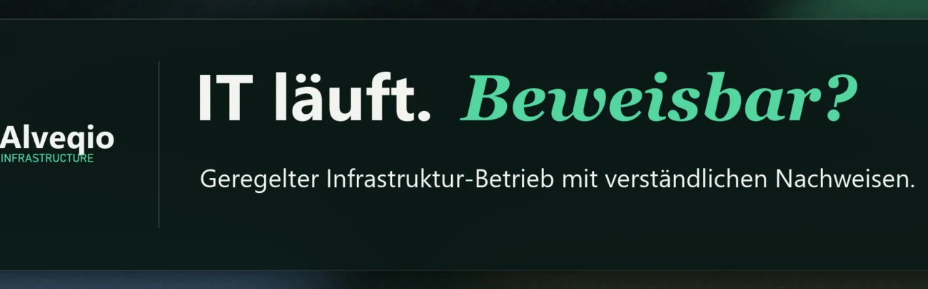 Alveqio Infrastructure UG (haftungsbeschränkt)