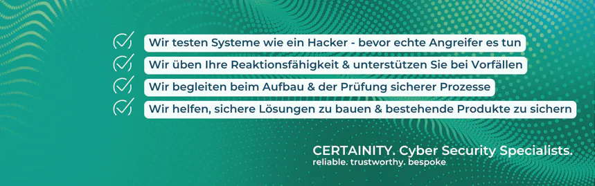 CERTAINITY Deutschland